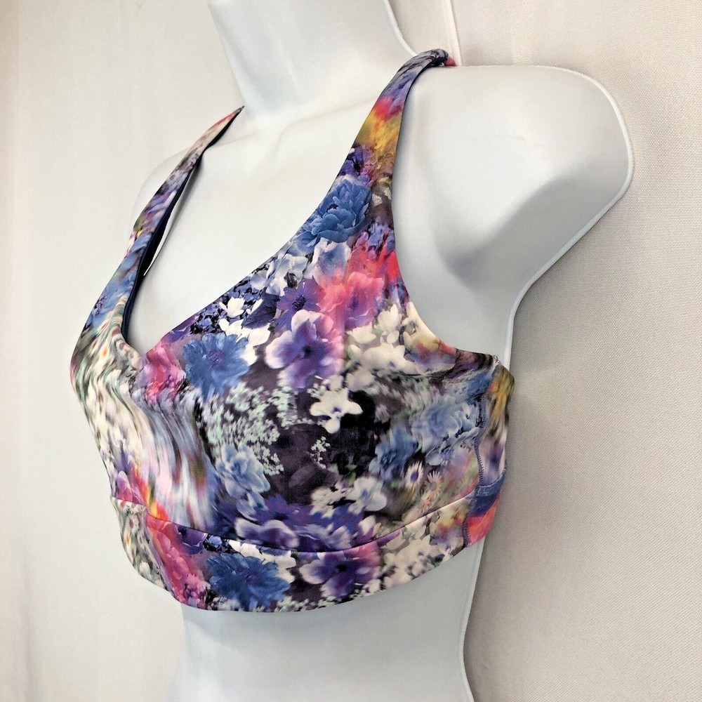 Athleta Multicolor Floral Bra